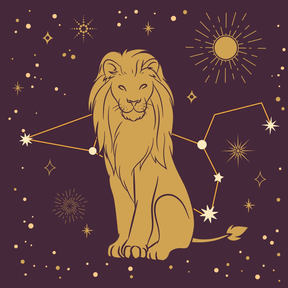 Free Art - Leo zodiac star sign | Mixkit