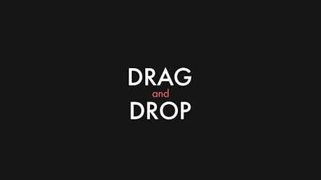 Drag And Drop Title.
