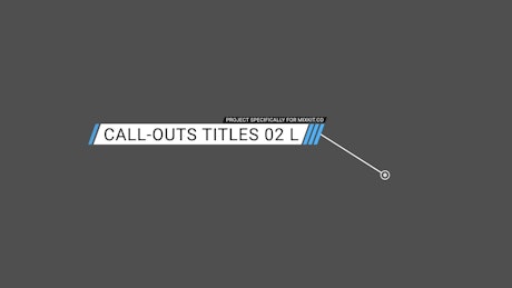 Left-aligned call-out banner with subtitle