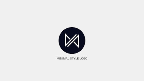 Minimal Shape Logo Reveal.