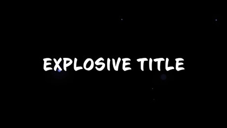 Free After Effects Explosion Template Downloads | Mixkit