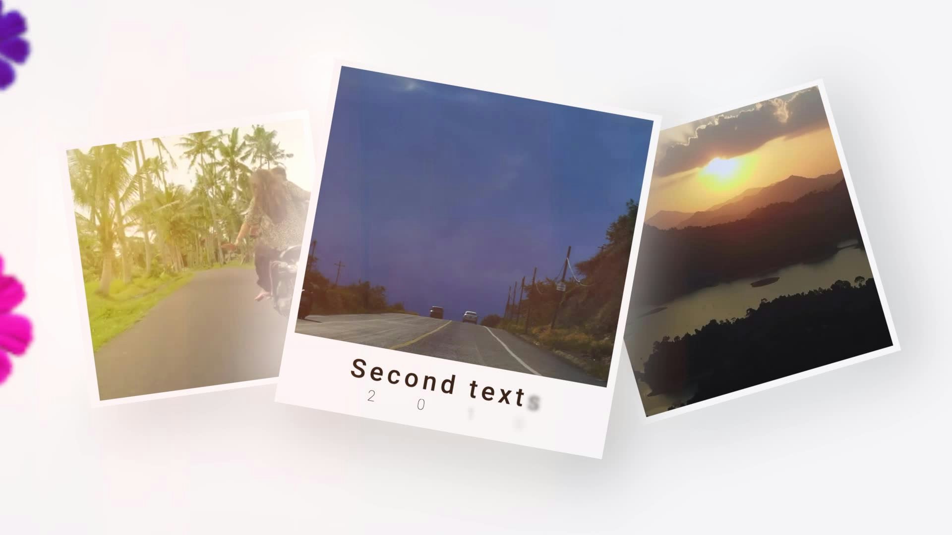 Polaroid Style Slideshow - Free Final Cut Pro Template | Mixkit