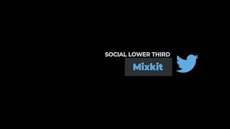 Social Box Lower-third