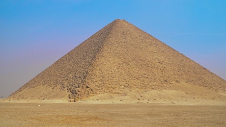 A great ancient Pyramid standing tall in Egypt.