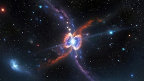 黑暗深处的超新星爆炸