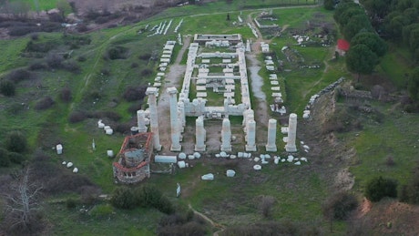 Ancient temple ruins.