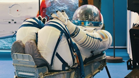 Astronaut suits.