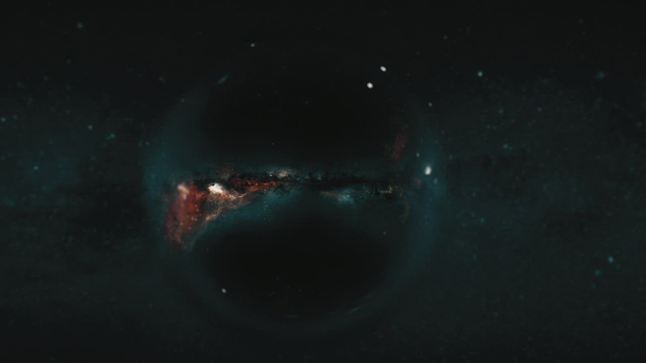nebula black hole wallpaper
