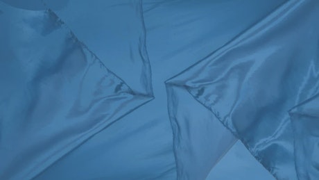 Bright blue fabric texture