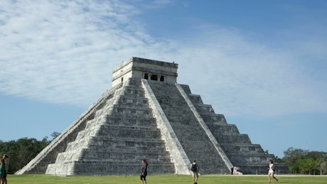 Chichen Itza pyramid.