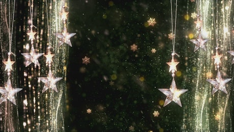 Christmas hanging stars