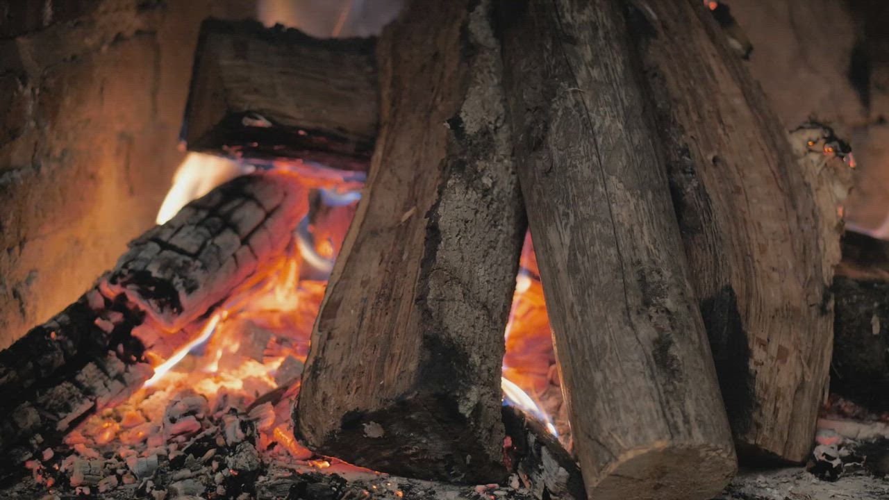 Closeup v slot gacor bulan ini iew of a fireplace