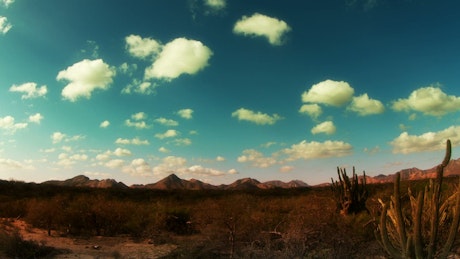 Desert time lapse.