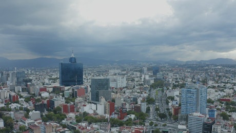 Downtown Mexico City.