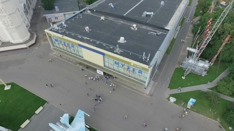 Exhibition centre in Moscow.