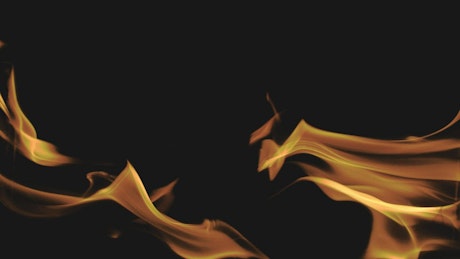 Fire background with flames moving to the centre