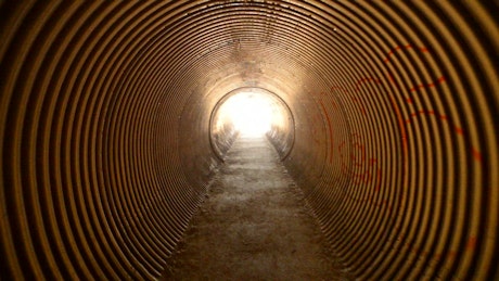 Following the white light at the end of the tunnel.