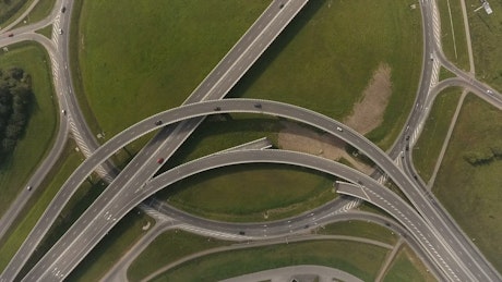 Highway intersection.