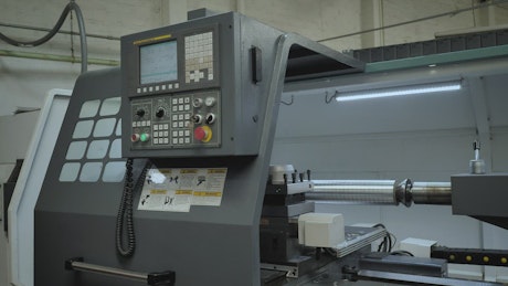 Industrial cutter and its control panel