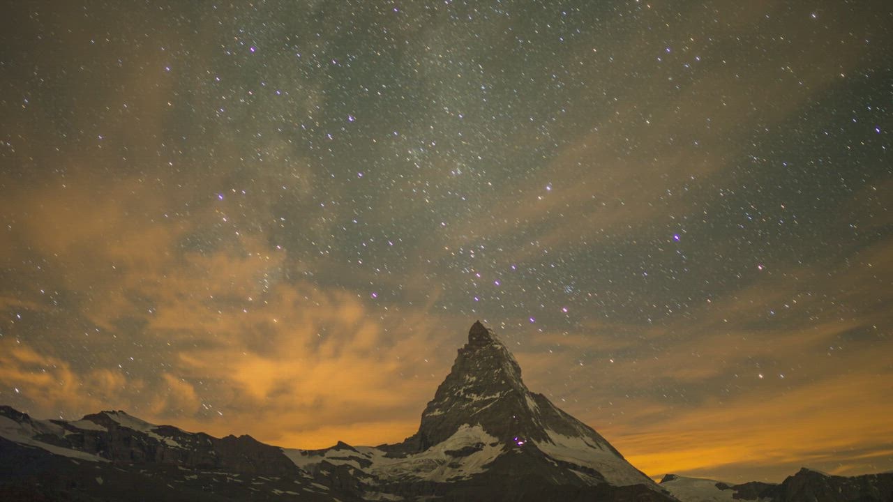 ⁣Matterhorn M spaceman demo rupiah ountain Landscape