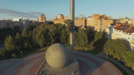 Monument in the city