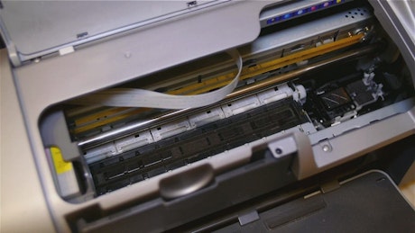 Office printer printing