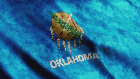 Oklahoma State flag.