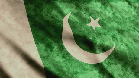 Old Pakistan flag