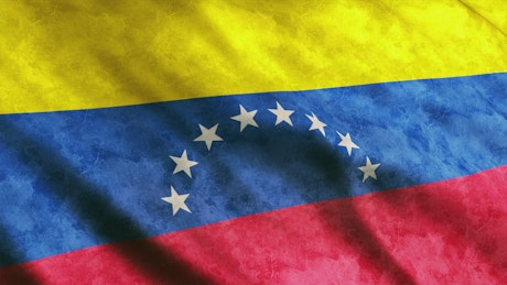 Old Venezuela flag.