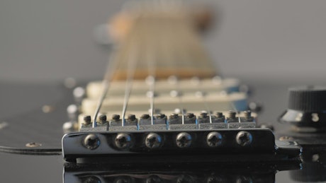 Parts of an electric guitar