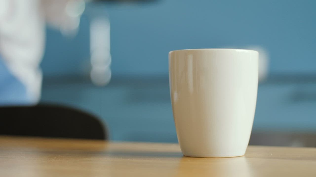 Cup Of Hot Water - Stock Video