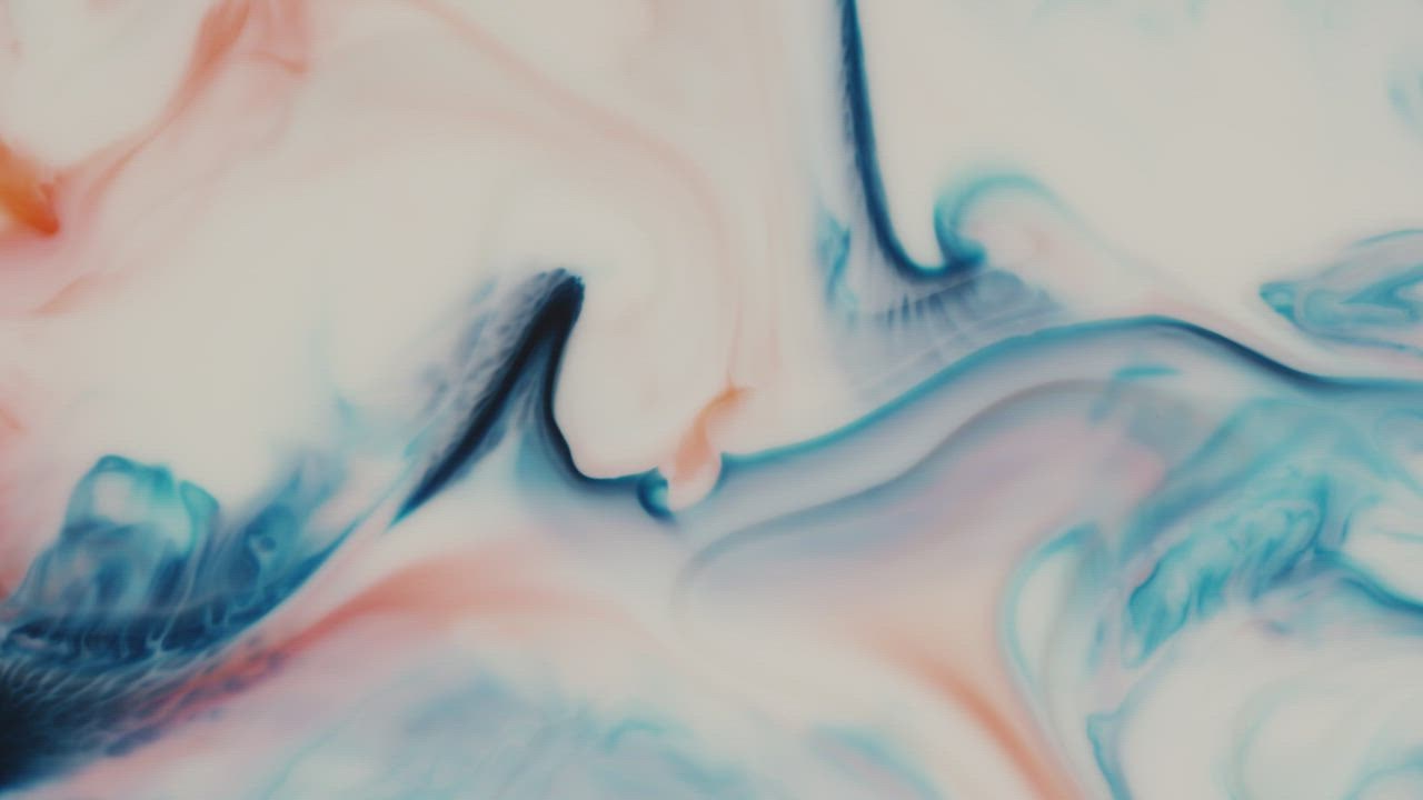 Abstract red and blue Liquid Background video