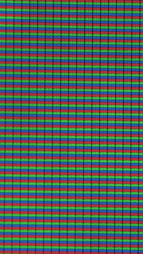 RGB lights on a screen.