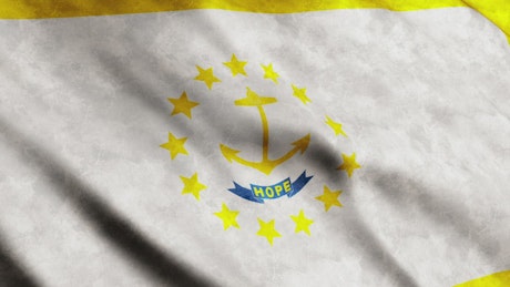 Rhode Island State flag.