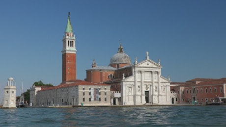 San Giorgio Maggiore church in Venice Italy.