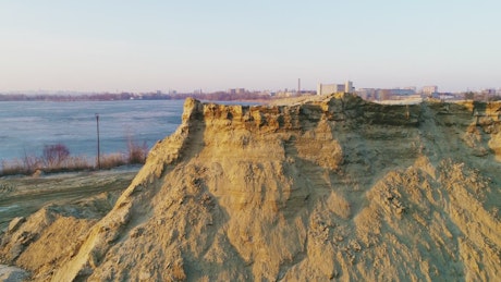 Sand dune near the sea