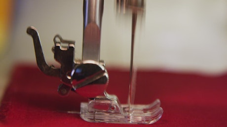 Stitching using a sewing machine