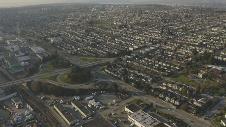 Suburbs from above.