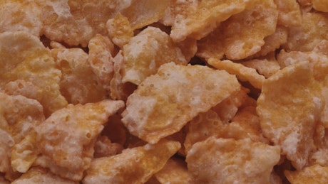 Sugary Corn Flakes Cereal.