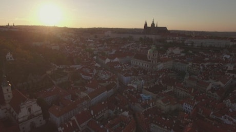 Sunrise over the Czech Republic