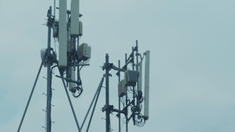 Telecommunications antennas.