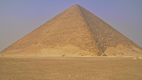 The great Red Pyramid in Egypt.