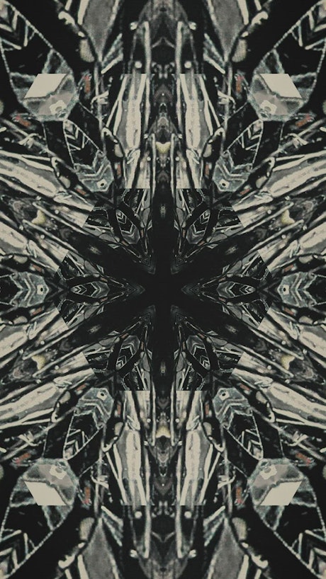 Varied visual compositions from a kaleidoscope