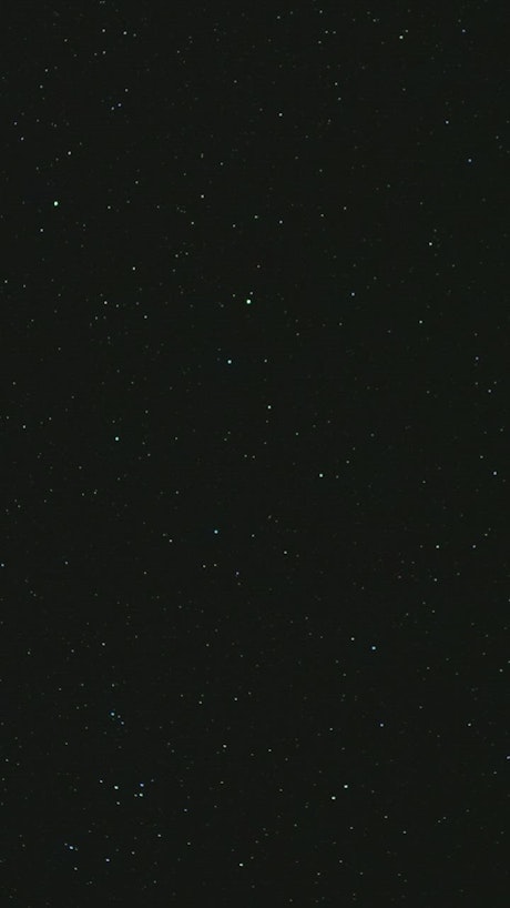 View of the night sky filled with stars