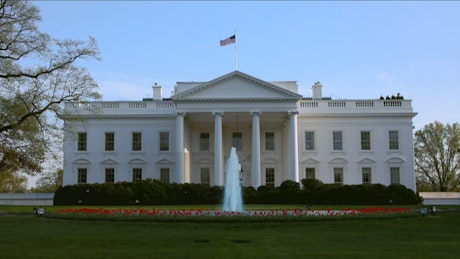 White House in the Spring