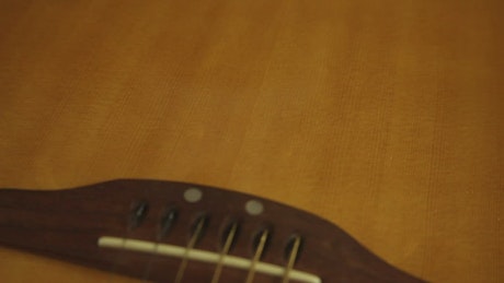 Wooden guitar frame